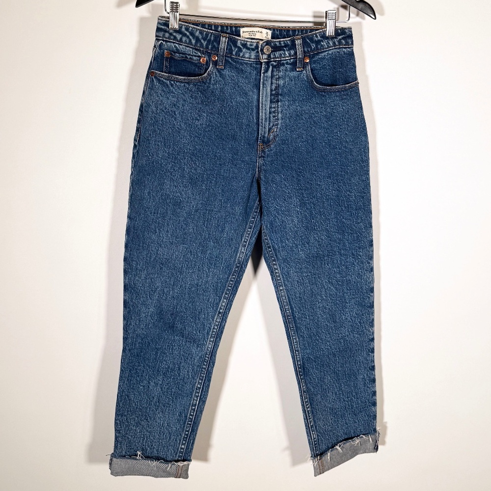 Abercrombie & Fitch - Curve Love High Rise Skinny Cropped Jeans Women’s 6